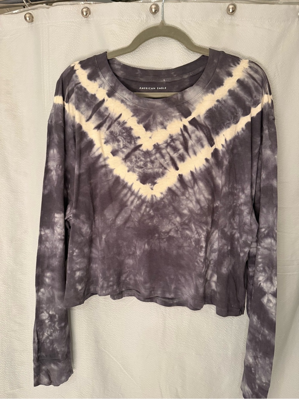 AE Tie-Dye Long Sleeve Tee